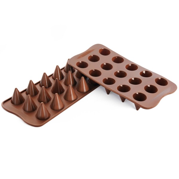 Силіконова форма для шоколаду конус 26х28 мм, Silikomart (Італія)