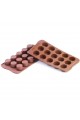 Силіконова форма для шоколаду праліне 30х18,5 мм, Silikomart (Італія) - фото 2