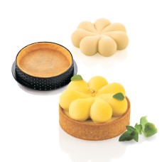 Набор форм для выпечки Ø70 h 20 мм/Ø 67 h 20 мм KIT TARTE RING BLOSSOM Ø70 MM