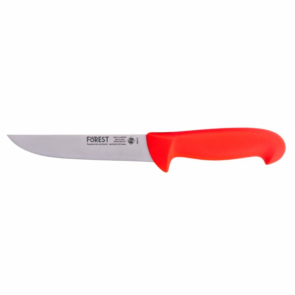 Нож для разделки мяса 150 мм красный