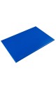 Разделочная доска синяя 400х300х10 мм Project line - фото 1