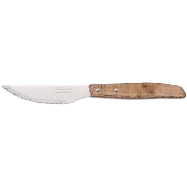 Нож для стейка с деревянной рукояткой