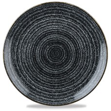 Тарелка 21,7 см, серия Homespun Charcoal Black