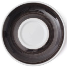 Блюдце 14,5 см, серия Verona Millecolori Black