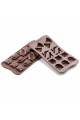 Силіконова форма для шоколаду мода 41х30х12 мм, Silikomart (Італія) - фото 2