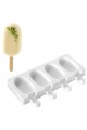 Набір для морозива ескімо класичне 69x38, h 18 мм (2 форми, 2 таці 12x40 см, 100 паличок), Silikomart (Італія) - фото 2