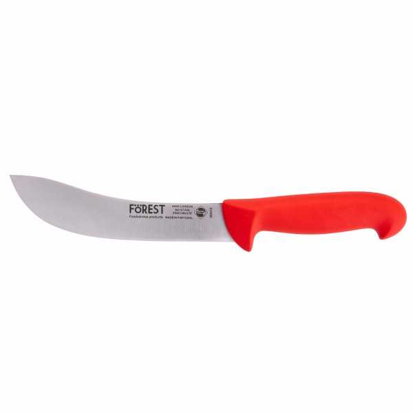 Нож для снятия шкуры 180 мм красный