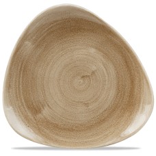 Тарілка трикутна 22,9 см серія Stonecast Antique Taupe