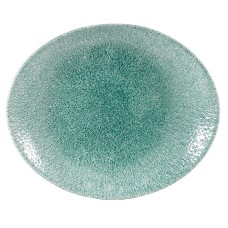 Страва овальна 31,7 х25, 5 см, серія Raku Jade Green