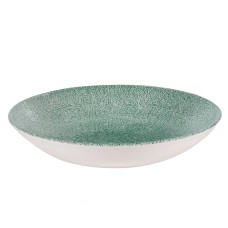 Тарілка глибока 24,8 см, серія Raku Jade Green