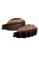 Силіконова форма для шоколаду листочки 51х23х14,5 мм, Silikomart (Італія) - фото 1